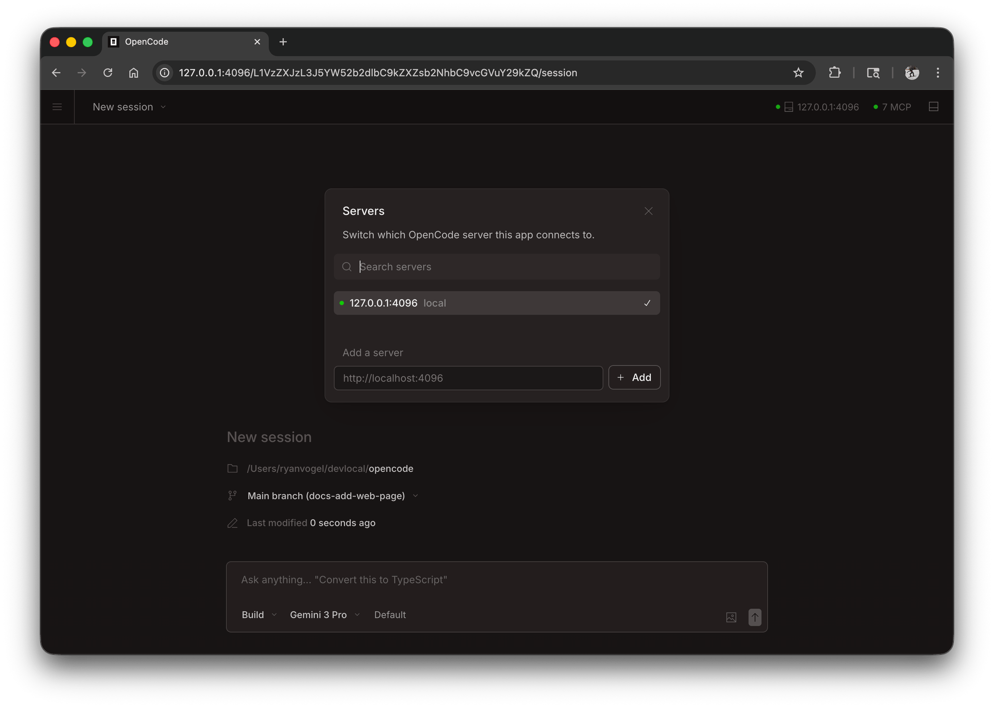 InnoCode Web - See Servers